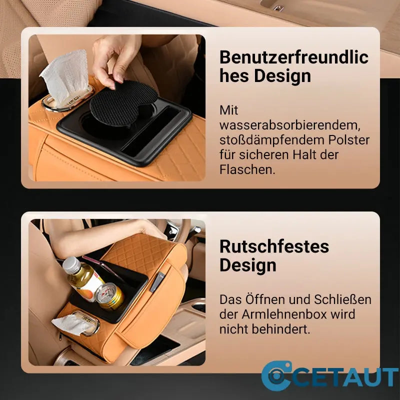 🔥50% Rabatt🎁 Multifunktionales Auto-Armlehnen-Kissen cetaut