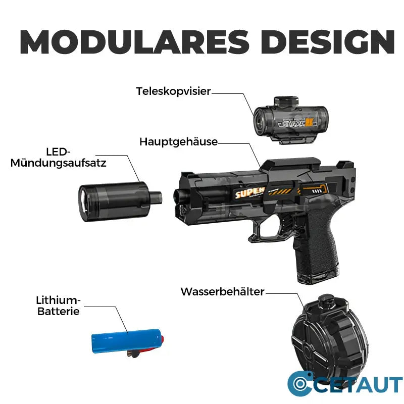 🔫Schnellmodus Ice Explosion Pistol Wasserpistole💦 cetaut