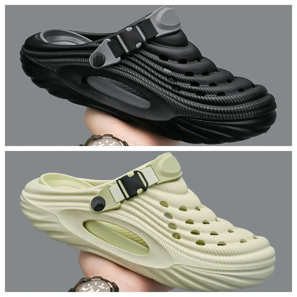 ✨ Sommer-Finale – Ausgewählte Styles stark reduziert🔥Atmungsaktive, leichte und rutschfeste Unisex-Crocs cetaut