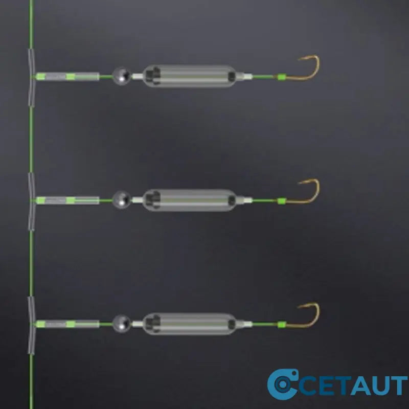 🔥Mehr Kaufen Mehr Sparen🔥3 Haken Anti Drift Bottom Fishing Rig cetaut