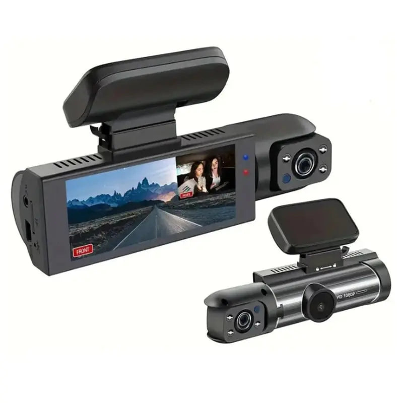 🔥Heißer Verkauf 49% Rabatt🔥Dashcam mit 170° Weitwinkel und 1080p Doppelobjektiv cetaut