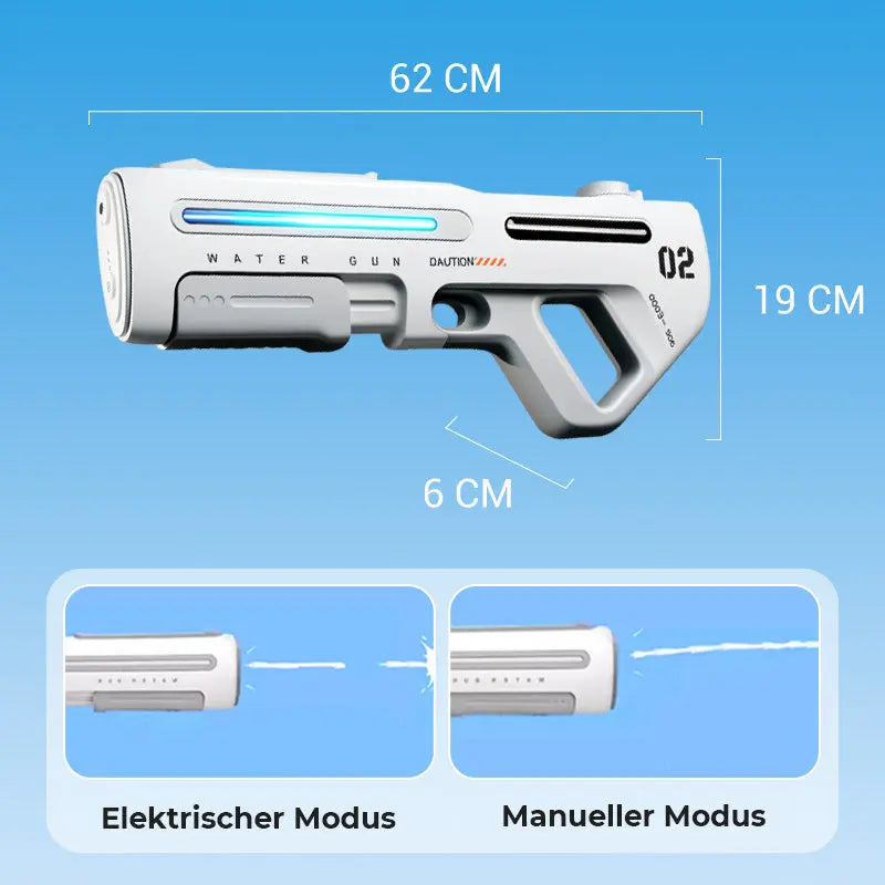 ⏳Begrenzte Zeit 50% Rabatt💥Elektrischer Fernstrahl-Wasserblaster mit LED für Kinder und Erwachsene cetaut