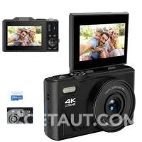4K HD Flip-Screen Digital Camera✈️32GB-64GB free shipping cetaut