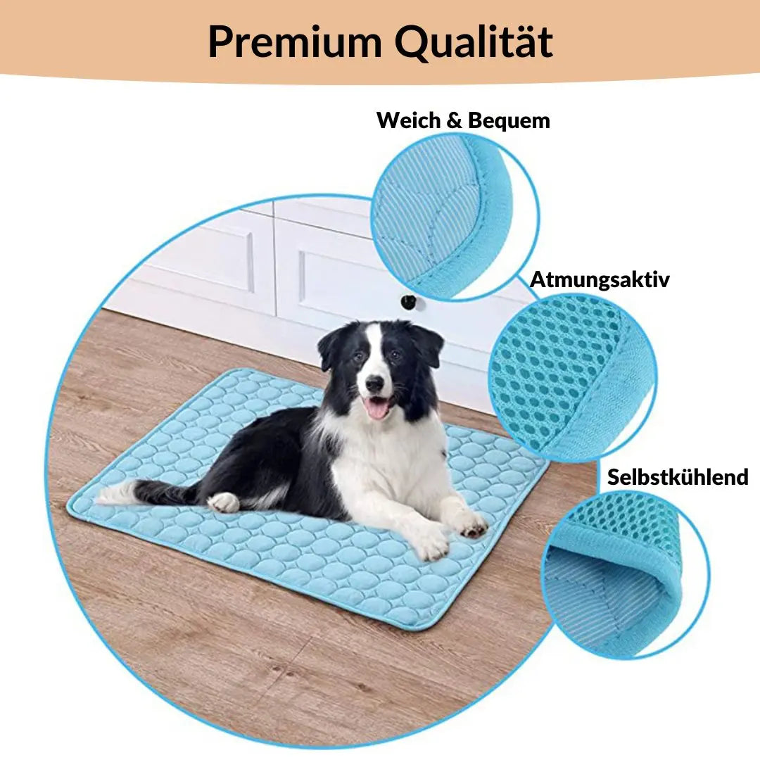 🔥🧊Letzter Tag 49 % Rabatt😍Emmalove Kühlmatte für Hunde & Katzen - Selbstkühlend für alle Haustiere | Extra leicht & geruchlos | 100x70cm Universalgröße🐶🐱 cetaut