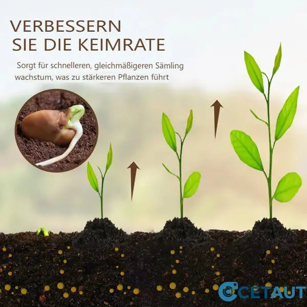 🌱 Blühende Erde, mühelos natürlich – mit ECOCERT -Power🔔 Verbessern Sie Ihren Boden JETZT 🌱Bodenverbesserung cetaut