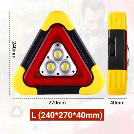 🚗Großes Sonderangebot – 50 % Rabatt🆘3-IN-1 Dreieckige Solar-Notfall-Signalleuchte für den Straßenrand✨ cetaut