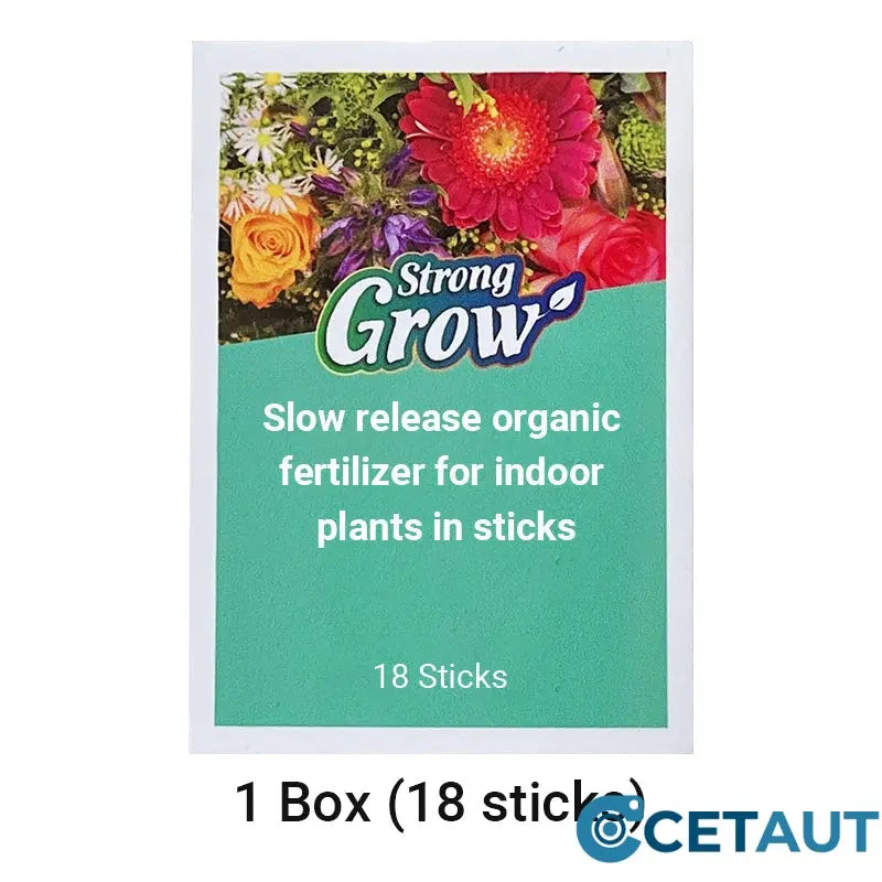 🌱Pflanzenpower ohne Stress –💥 Langzaam vrijkomende organische meststof in stickvorm voor kamerplanten cetaut