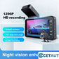 📹 Dual-Lens Dashcam mit 1080P HD & Nachtsicht – 170° Weitwinkel (Aktion: 49% sparen) cetaut