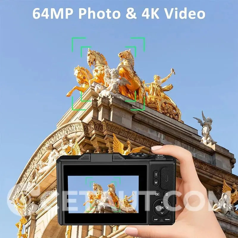 4K HD Flip-Screen Digital Camera✈️32GB-64GB free shipping cetaut