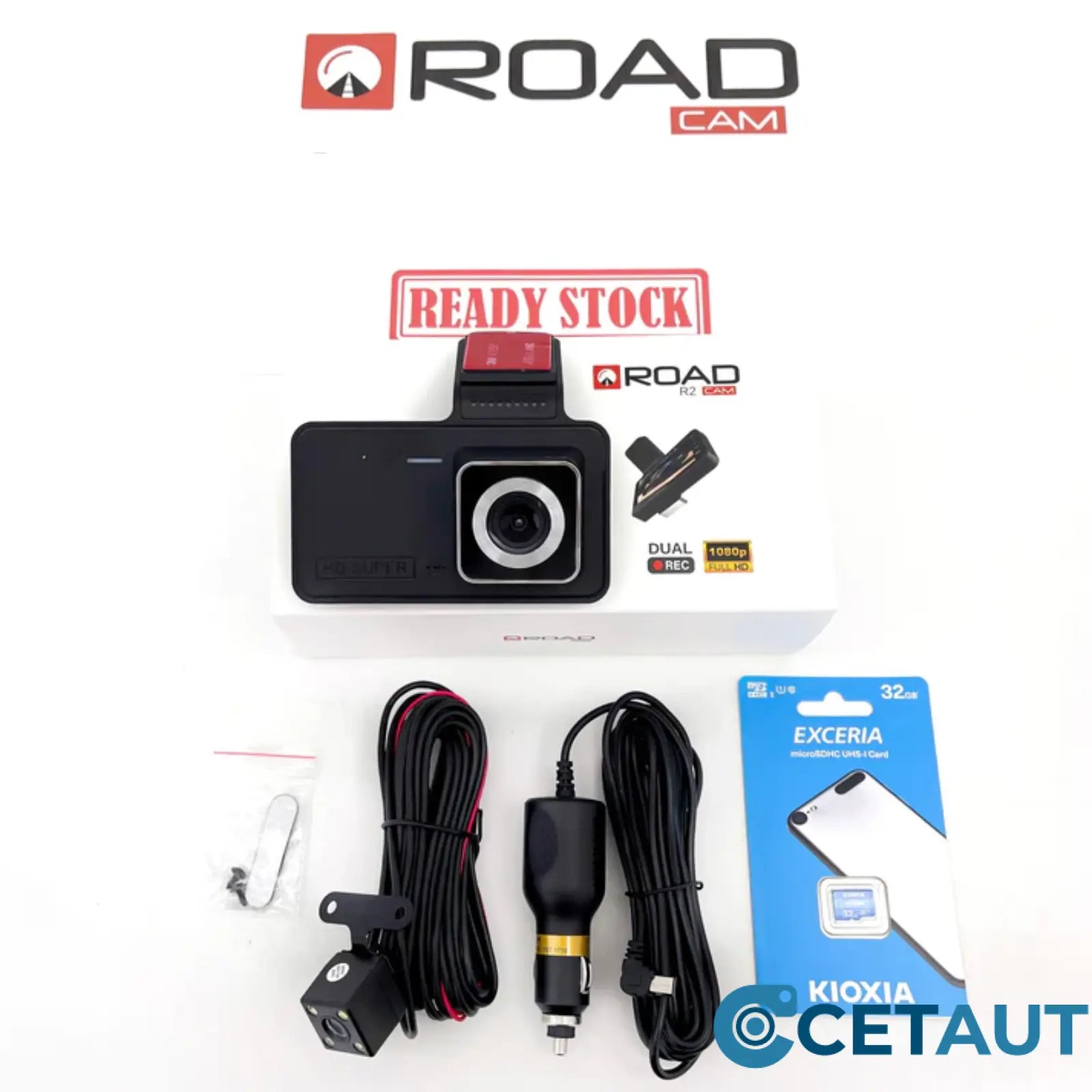 📹 Dual-Lens Dashcam mit 1080P HD & Nachtsicht – 170° Weitwinkel (Aktion: 49% sparen) cetaut