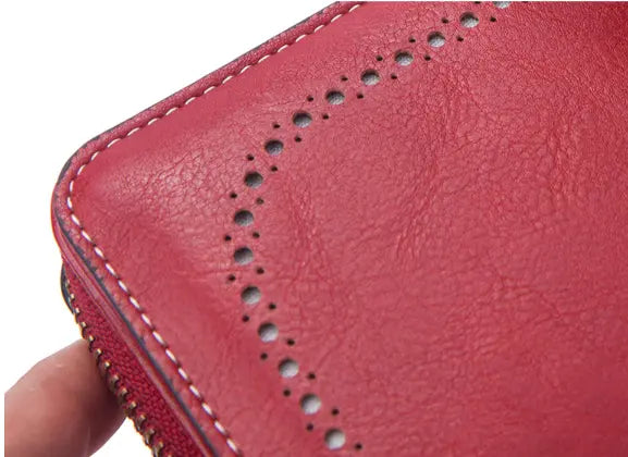 Damenmode Reißverschluss-Geldbörse (50% Rabatt) cetaut