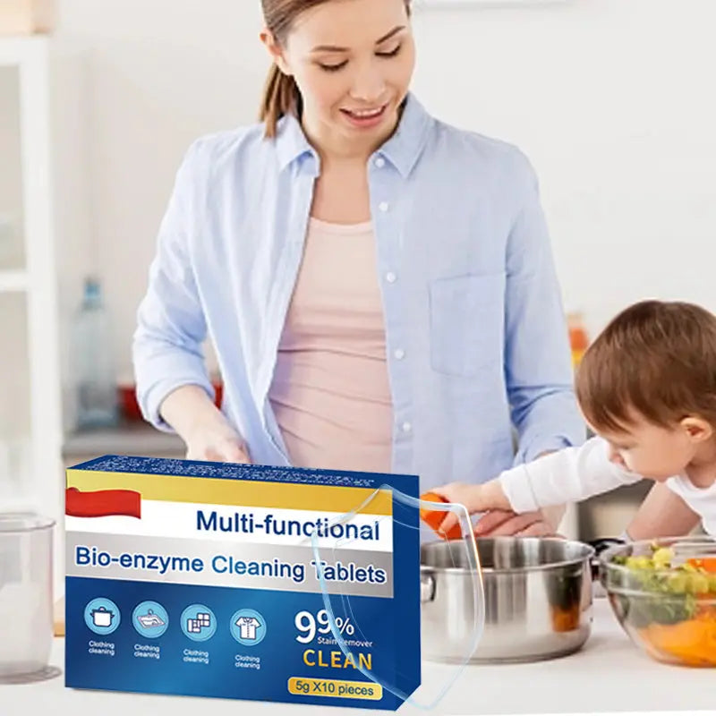 🔥Multi-functional Bio-enzyme Cleaning Tablets🔥Buy More Save More🔥 cetaut
