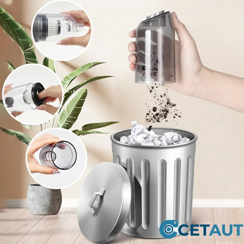 🔥Heiße 20% Rabatt💖Tragbarer drahtloser Staubsauger für das Auto cetaut