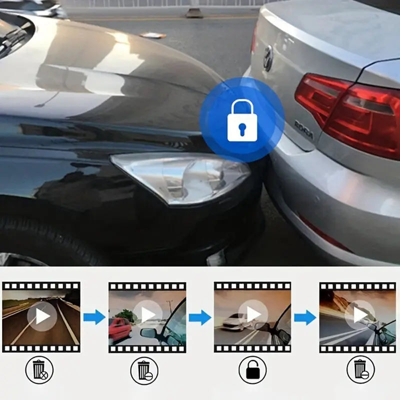 🔥Heißer Verkauf 49% Rabatt🔥Dashcam mit 170° Weitwinkel und 1080p Doppelobjektiv cetaut