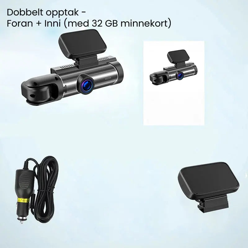 🔥Heißer Verkauf 49% Rabatt🔥Dashcam mit 170° Weitwinkel und 1080p Doppelobjektiv cetaut