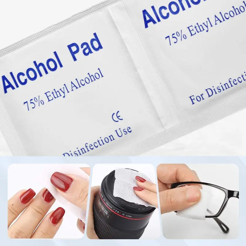 Einweg-Alkoholtupfer mit 75%igem Ethylalkohol cetaut