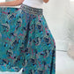 💥Begrenzter Ausverkauf 50% RABATT😍Ethnische Paisley-Druck Elastische Patchwork-Taille Leichte Hosen cetaut