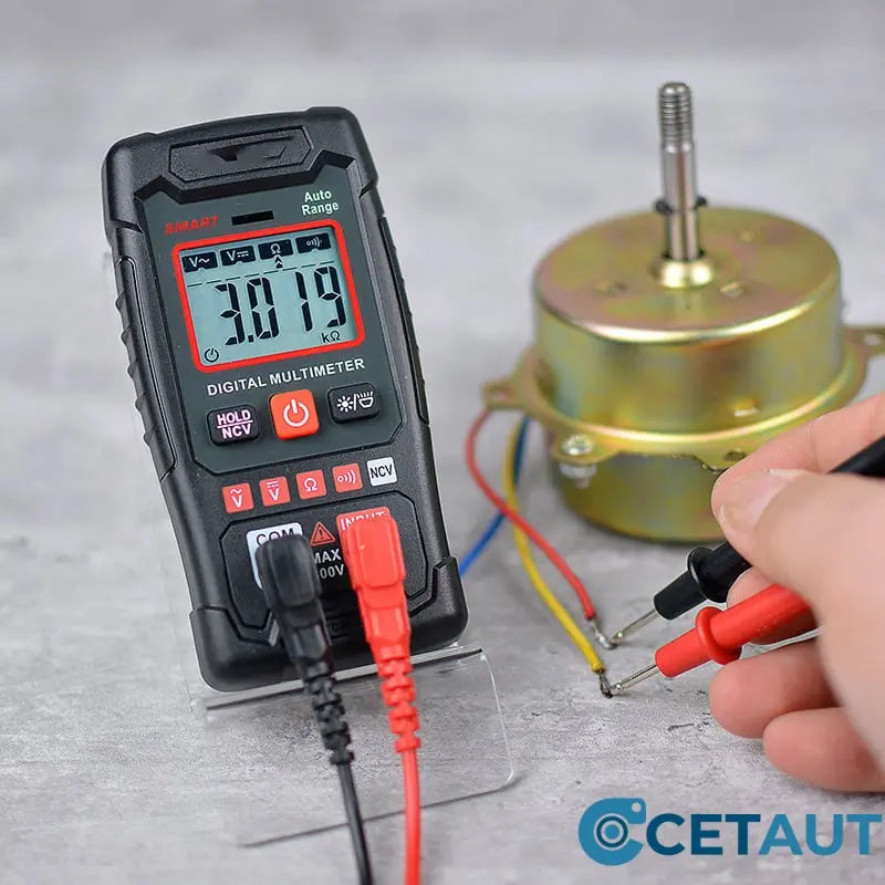 🔧⚡️ Smartes Anti-Burn-Multimeter! 4000 Zähler, automatische Messbereichswahl, handtellergroßes Null-Fehler-Messgerät ✨ cetaut