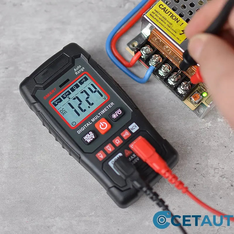 🔧⚡️ Smartes Anti-Burn-Multimeter! 4000 Zähler, automatische Messbereichswahl, handtellergroßes Null-Fehler-Messgerät ✨ cetaut