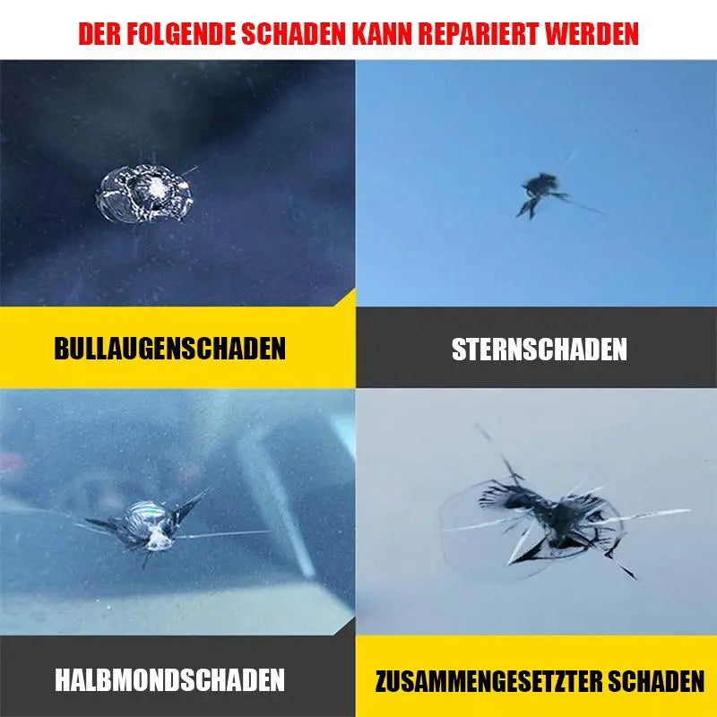🔧 PROFI Glasreparatur-Set (20g) – Unsichtbare Riss-Reparatur in 20 Min. | Für Auto & Zuhause | 5x stärker als Glas cetaut