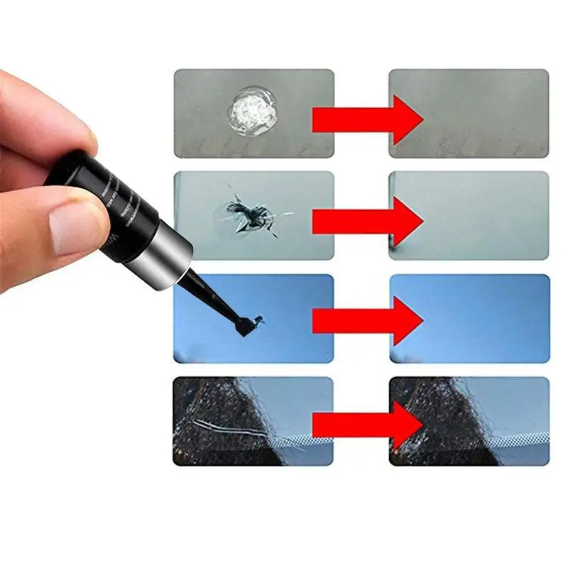 🔧 PROFI Glasreparatur-Set (20g) – Unsichtbare Riss-Reparatur in 20 Min. | Für Auto & Zuhause | 5x stärker als Glas cetaut