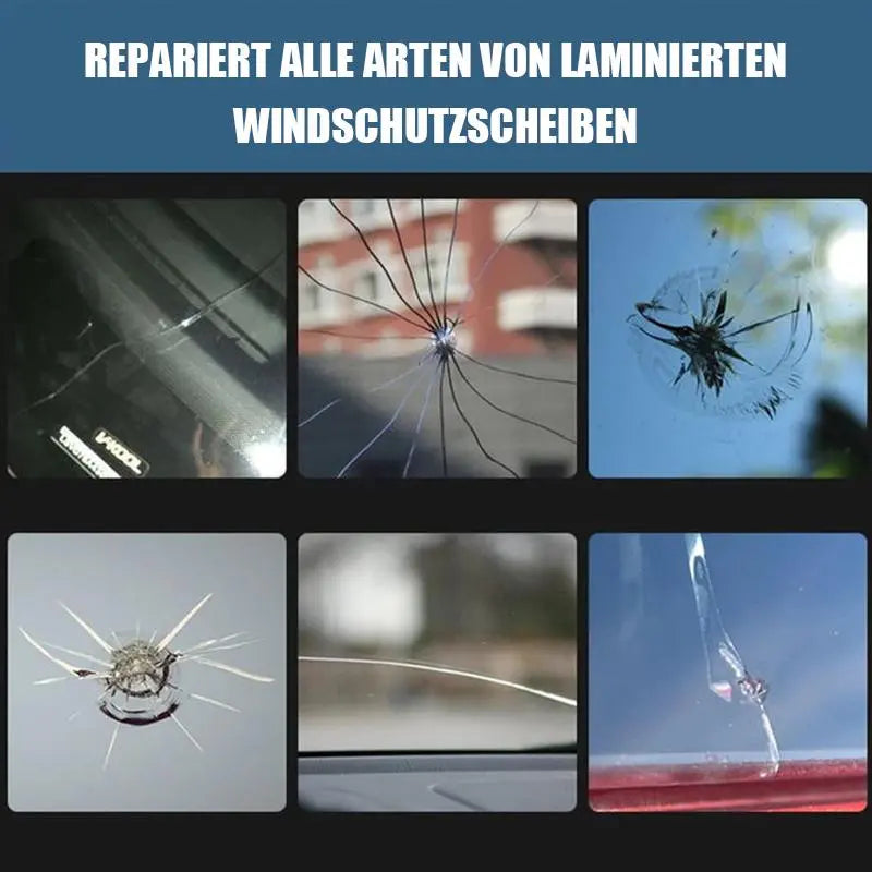 🔧 PROFI Glasreparatur-Set (20g) – Unsichtbare Riss-Reparatur in 20 Min. | Für Auto & Zuhause | 5x stärker als Glas cetaut