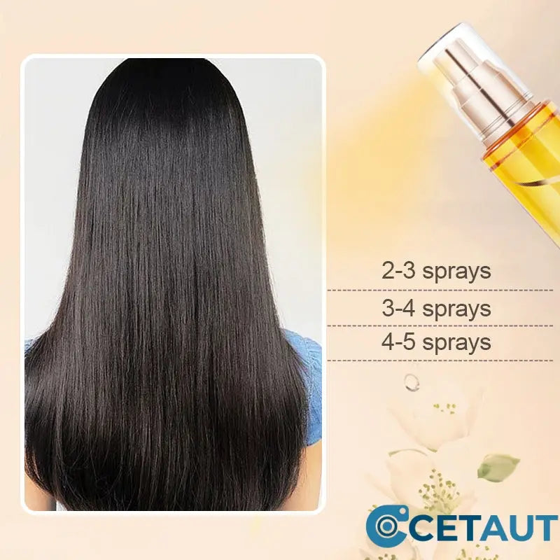 [Bestes Geschenk für sie] Haaröl-Serum-Spray für krauses Haar cetaut