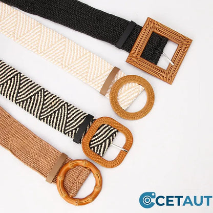 Modischer, eleganter, elastischer Gürtel für Damen cetaut