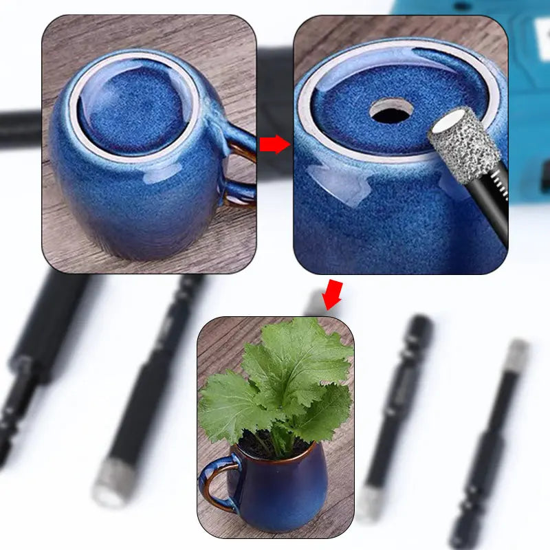 Zeitlich begrenzt 45%RABATT💕Hex Schaft Bohrer für Marmor/Fliese/Stein🛠️ cetaut