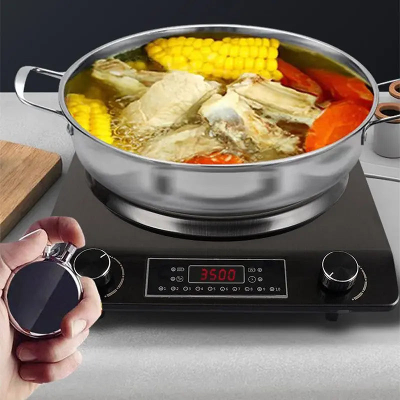 ⚡Zeitlich begrenztes Angebot von 49% - 3500 Watt Induktionskochfeld, 10 Temperaturstufen cetaut