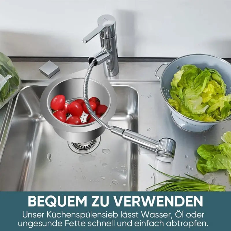 🔥Siebkorb aus Edelstahl in Schwanenform für die Spüle💧 cetaut