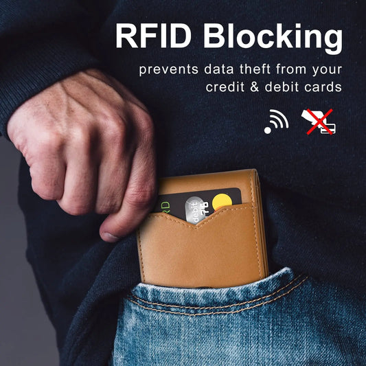 🔥Sommer-Hot-Sale 49% Rabatt🔥GSOIAX Herren-Geldbörse Rfid-Blockierung cetaut