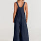 💕HOT SALE 50% OFF🥰 Plus Size Wide Leg Overalls Jumpsuit cetaut