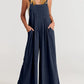 💕HOT SALE 50% OFF🥰 Plus Size Wide Leg Overalls Jumpsuit cetaut