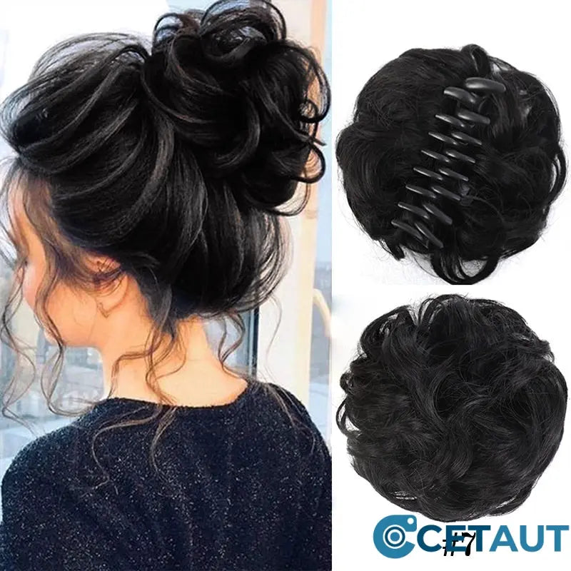 💥Heißer Verkauf - 50% RABATT💥Krallen-Clip Perücke für natürliches Haar bun cetaut