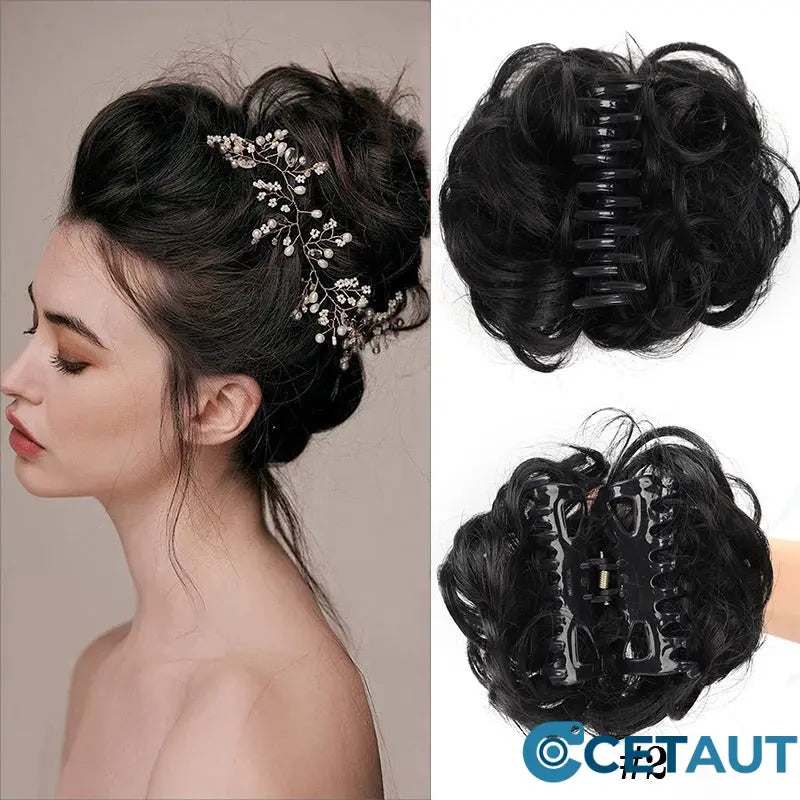 💥Heißer Verkauf - 50% RABATT💥Krallen-Clip Perücke für natürliches Haar bun cetaut