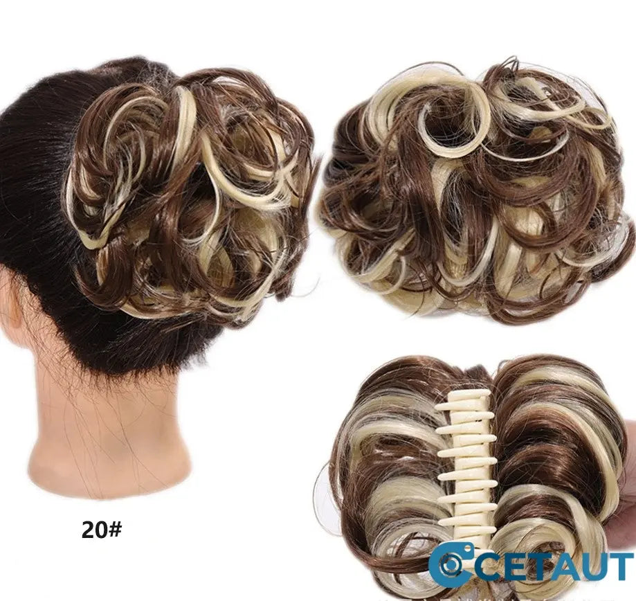 💥Heißer Verkauf - 50% RABATT💥Krallen-Clip Perücke für natürliches Haar bun cetaut