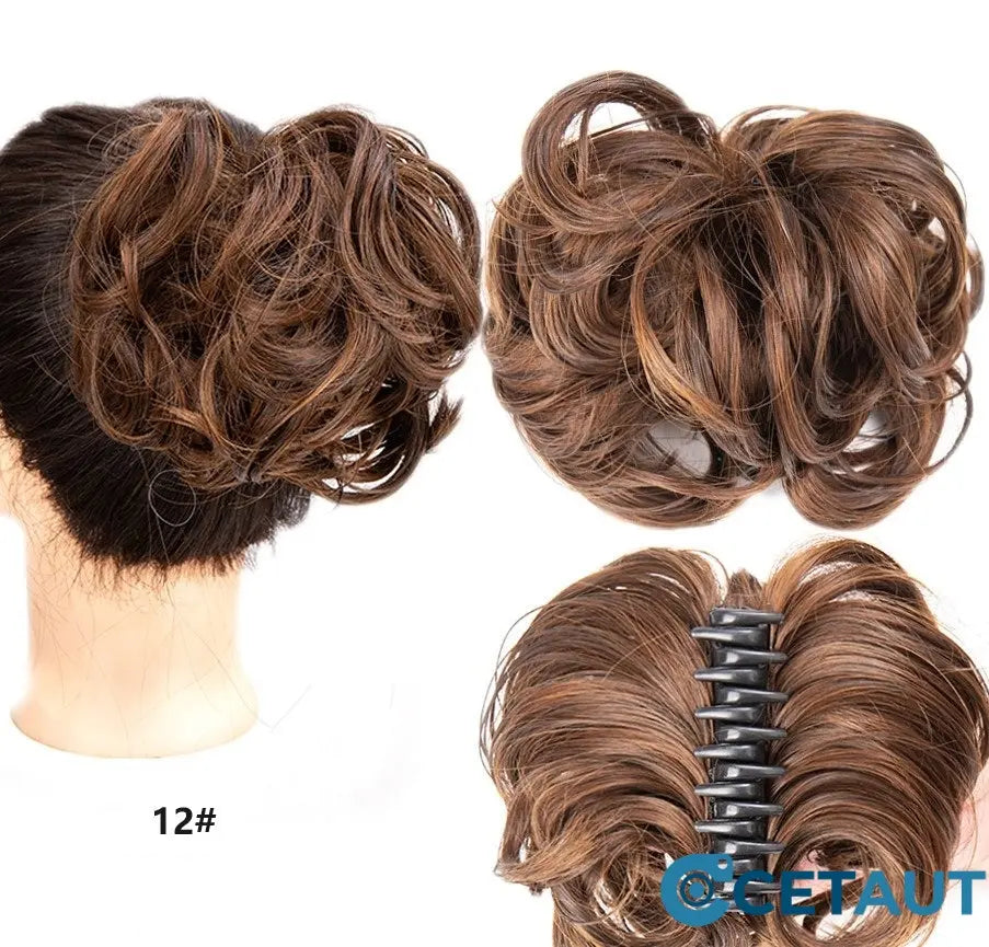 💥Heißer Verkauf - 50% RABATT💥Krallen-Clip Perücke für natürliches Haar bun cetaut