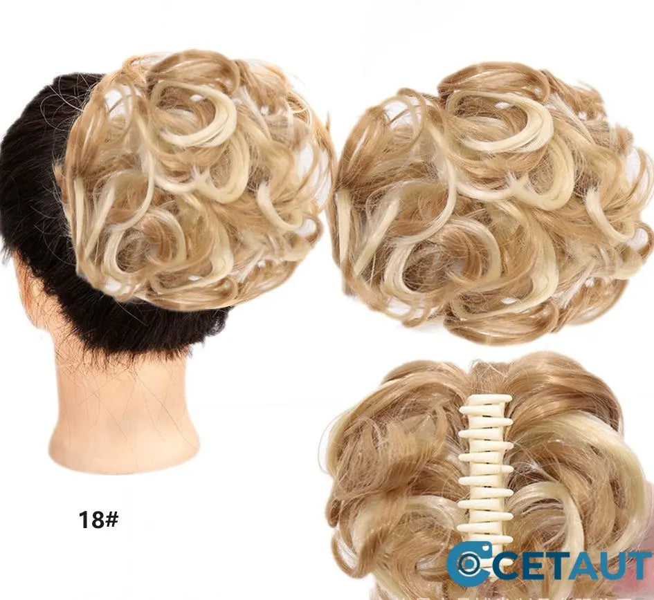 💥Heißer Verkauf - 50% RABATT💥Krallen-Clip Perücke für natürliches Haar bun cetaut
