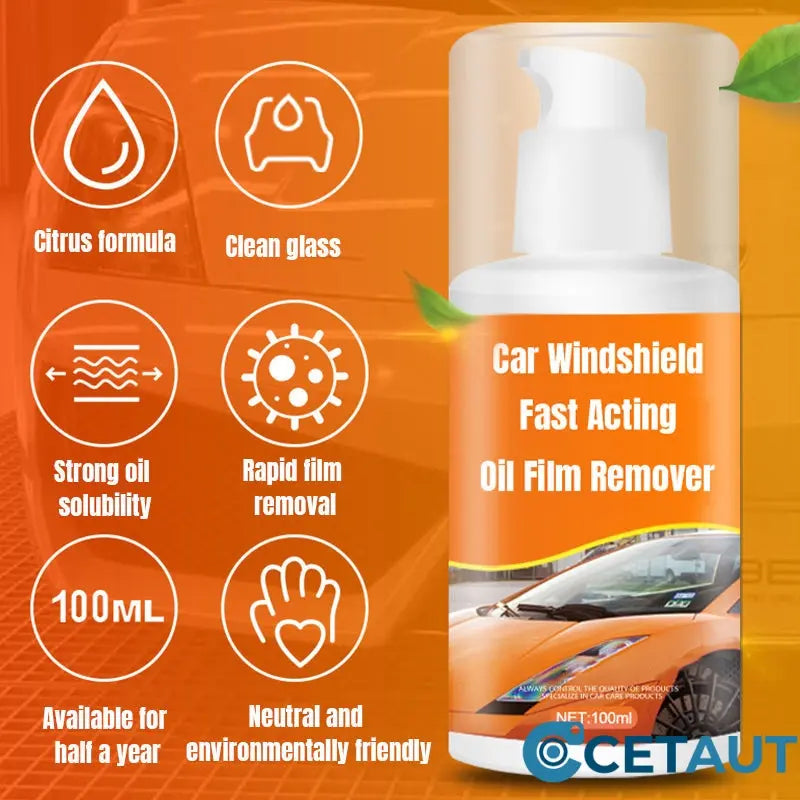 🔥Kaufe 1 bekomme 1 gratis🔥Schnellwirkender Ölfilm-Entferner für Autofrontscheiben cetaut