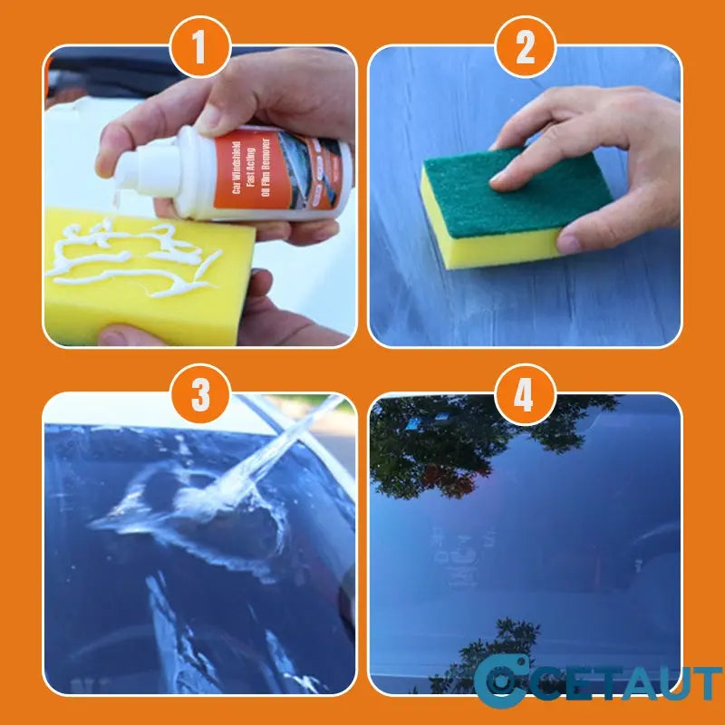 🔥Kaufe 1 bekomme 1 gratis🔥Schnellwirkender Ölfilm-Entferner für Autofrontscheiben cetaut