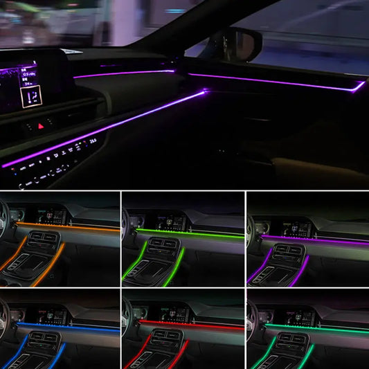 🎆✨Atmosphäre Neonstreifenlicht für Innenauto -Panel🚗 cetaut