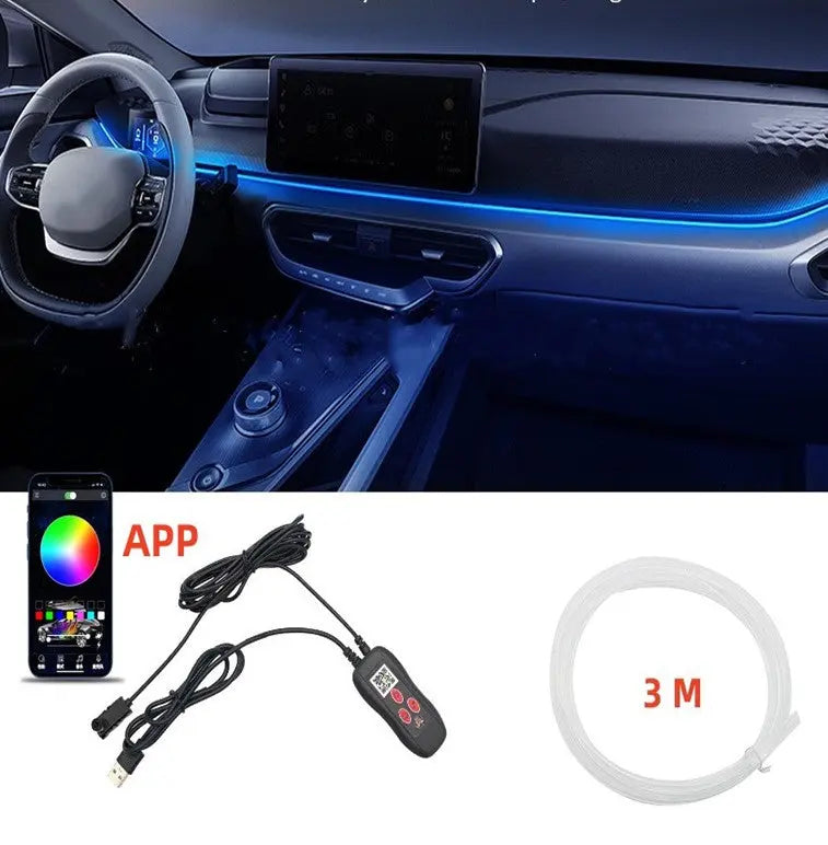 🎆✨Atmosphäre Neonstreifenlicht für Innenauto -Panel🚗 cetaut