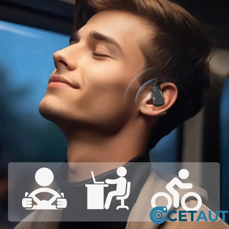 Bluetooth Ohrhörer mit Vollfarb-Touchscreen cetaut