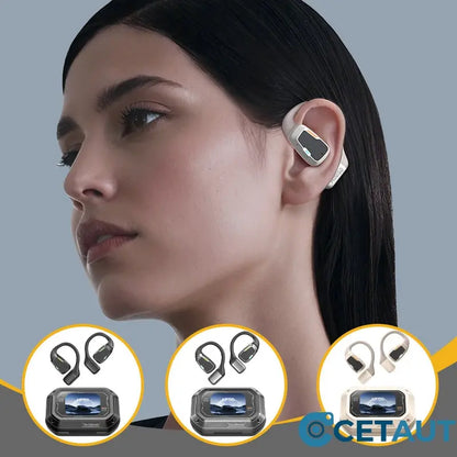 Bluetooth Ohrhörer mit Vollfarb-Touchscreen cetaut
