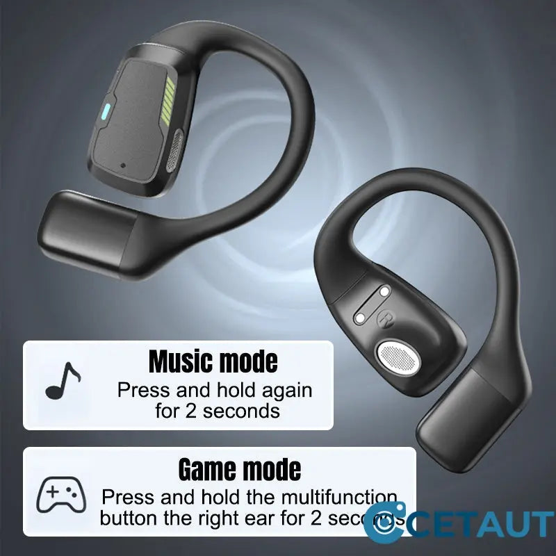 Bluetooth Ohrhörer mit Vollfarb-Touchscreen cetaut