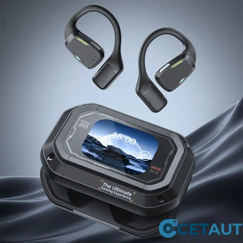 Bluetooth Ohrhörer mit Vollfarb-Touchscreen cetaut