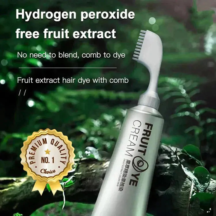 🎁 3 KAUFEN, 2 GRATIS! 🍓✨ Fruchtessenz-Haarfärbekamm – Sanft färbend und pflegend für glänzendes Haar 💇‍♀️🌟 cetaut