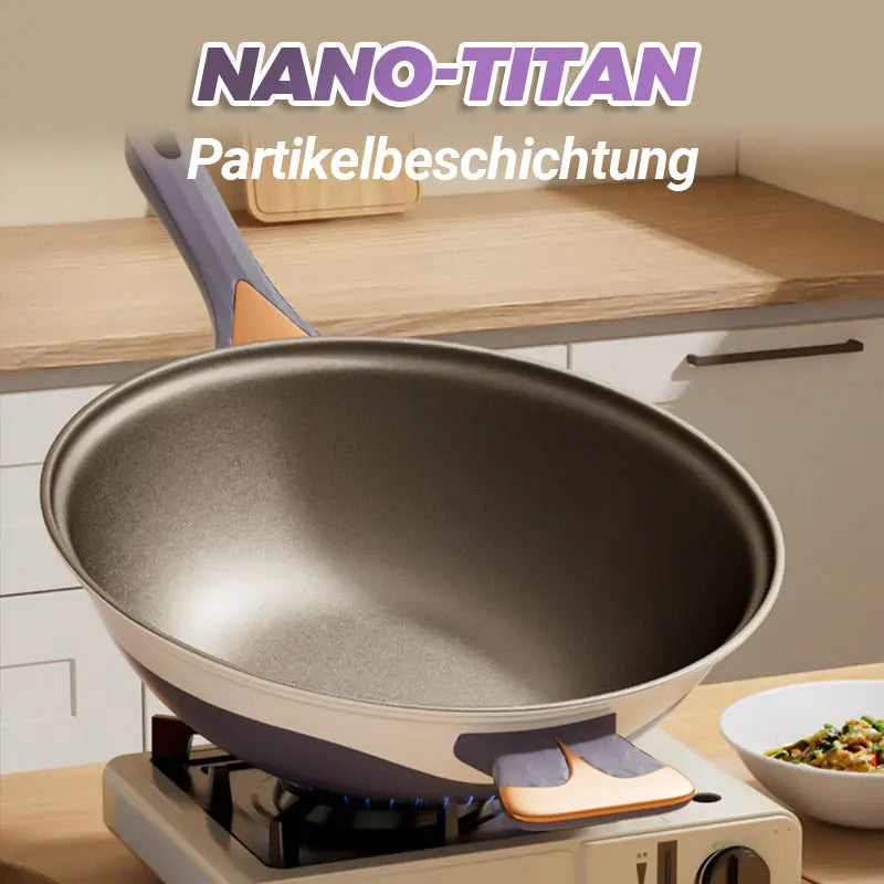 🔥Sonderpreis 🔥Titanium Antihaft-Niederdruck-Pfannenset cetaut