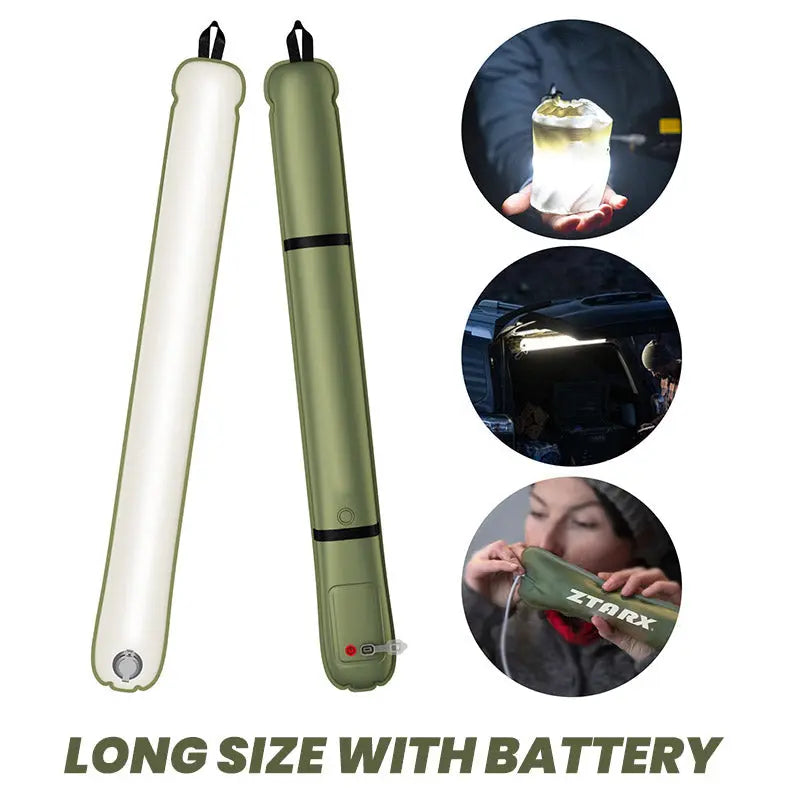 🌌 2025 Hit Produkte! 💡 Wiederaufladbar LED - Aufpumpbare Campinglichter 🏕️ Wasserfest & Langlebig 💧 cetaut